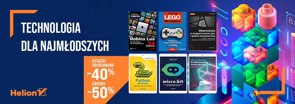 Grafika promocji - Technologia dla najmłodszych [Do -50%]